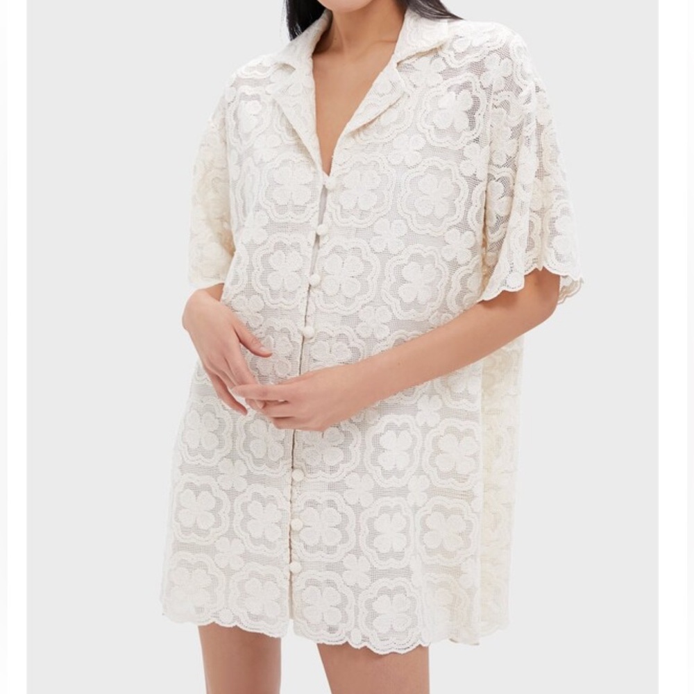 Tuckernuck Cream Lace Dress